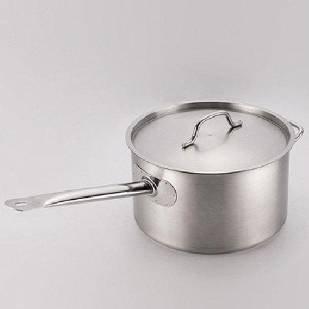 Stainless steel compound bottom high body juice pan